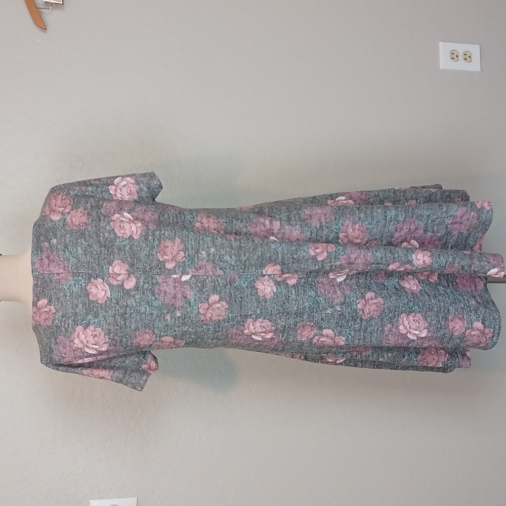 Torrid Rose Print Dress Size 0 - Picture 5 of 9